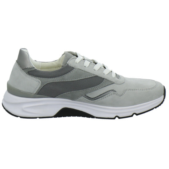 Gabor Comfort Sneaker Damen Rolling Soft Hellgrau