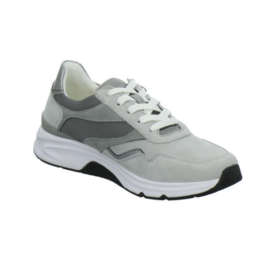 Gabor Comfort Sneaker Damen Rolling Soft Hellgrau