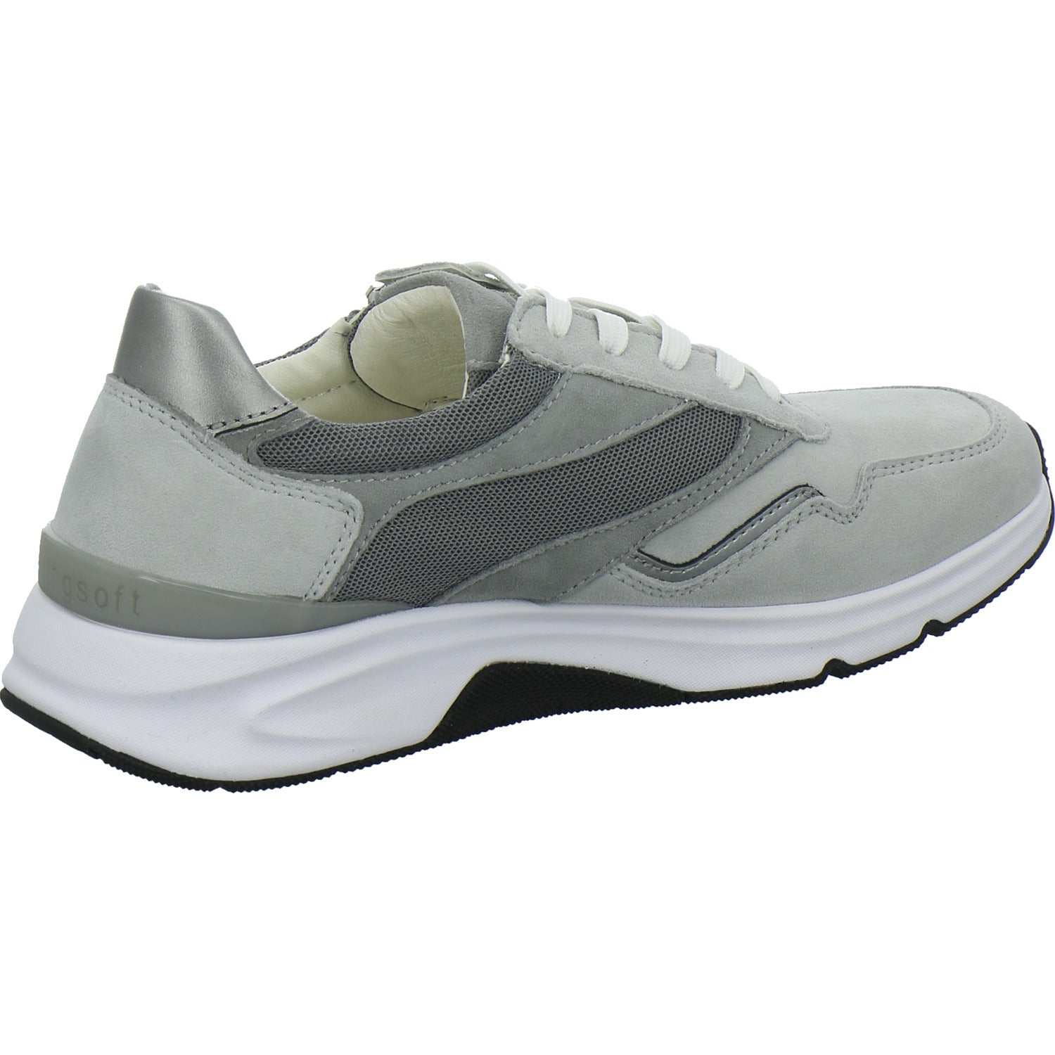 Gabor Comfort Sneaker Damen Rolling Soft Hellgrau