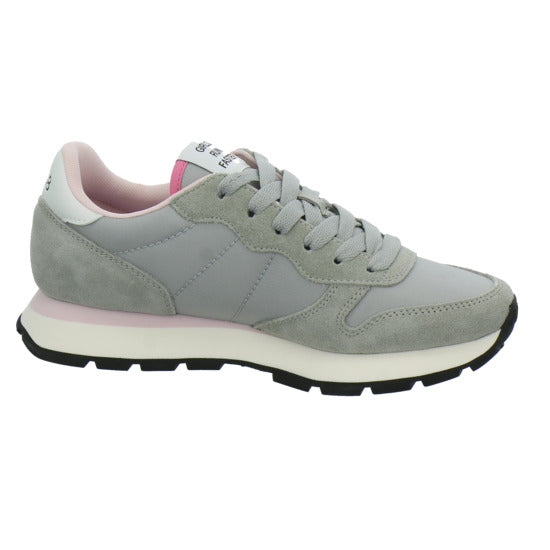 SUN68 Sneaker Damen Ally Solid Hellgrau