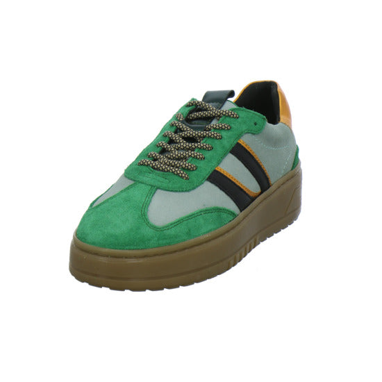 Poelman Schnürhalbschuhe grün - 360° Ansicht