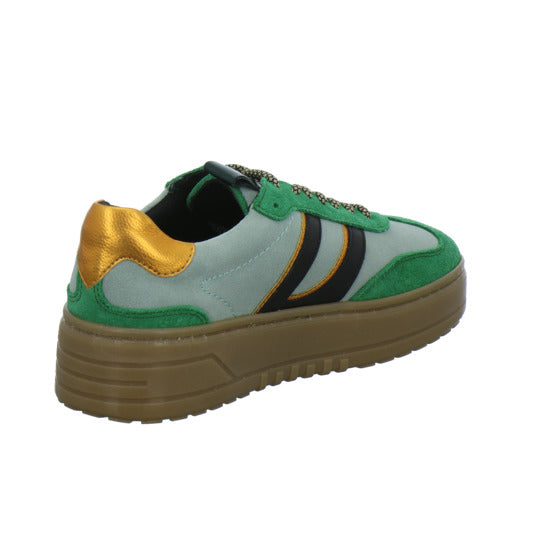 Poelman Schnürhalbschuhe grün - 360° Ansicht