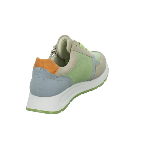 Remonte Schnürhalbschuhe Hellgrün - 360° Ansicht