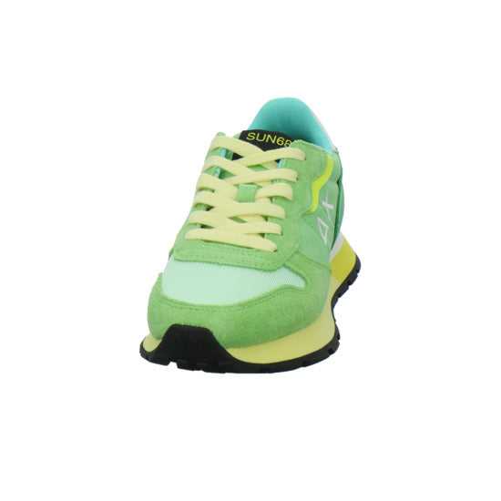 SUN68 Ally Explosion Schnürhalbschuhe Hellgrün - 360° Ansicht