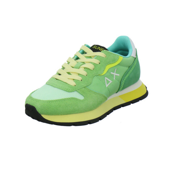 SUN68 Ally Explosion Schnürhalbschuhe Hellgrün - 360° Ansicht