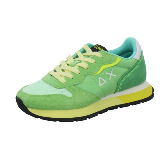 SUN68 Ally Explosion Schnürhalbschuhe Hellgrün - 360° Ansicht