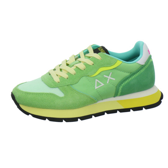 SUN68 Ally Explosion Schnürhalbschuhe Hellgrün - 360° Ansicht