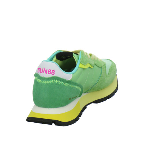 SUN68 Ally Explosion Schnürhalbschuhe Hellgrün - 360° Ansicht