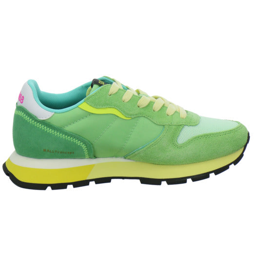 SUN68 Ally Explosion Schnürhalbschuhe Hellgrün - 360° Ansicht