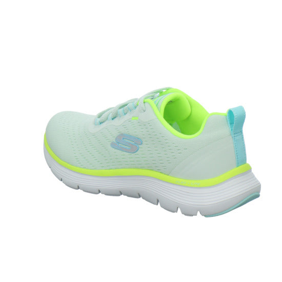 Skechers FLEX APPEAL Schnürhalbschuhe Hellgrün - 360° Ansicht