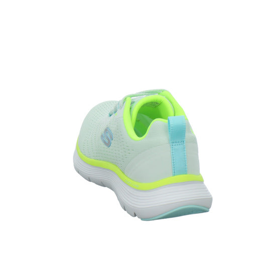 Skechers FLEX APPEAL Schnürhalbschuhe Hellgrün - 360° Ansicht