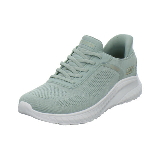 Skechers SLIP INS BOBS Schnürhalbschuhe Hellgrün - 360° Ansicht