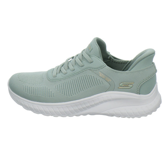 Skechers SLIP INS BOBS Schnürhalbschuhe Hellgrün - 360° Ansicht