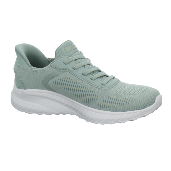 Skechers SLIP INS BOBS Schnürhalbschuhe Hellgrün - 360° Ansicht