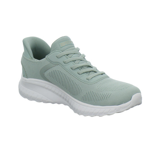 Skechers SLIP INS BOBS Schnürhalbschuhe Hellgrün - 360° Ansicht