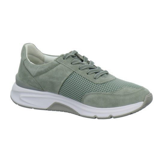 Gabor Comfort Rolling Soft Schnürhalbschuhe Hellgrün - 360° Ansicht