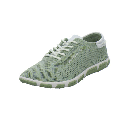 TBS Schnürhalbschuhe Hellgrün - 360° Ansicht