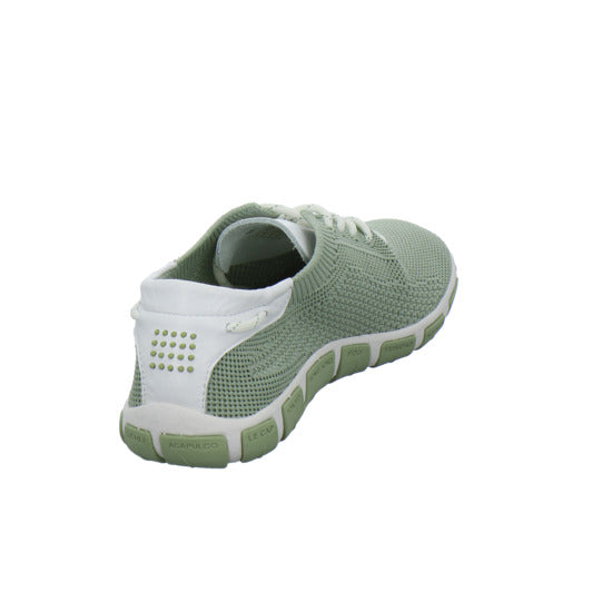 TBS Schnürhalbschuhe Hellgrün - 360° Ansicht