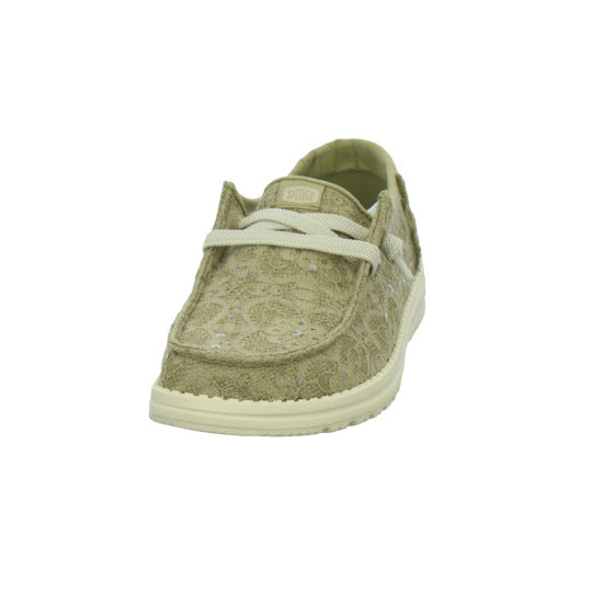 Hey Dude Sneaker Damen Wendy Sequin Lace Hellgrün