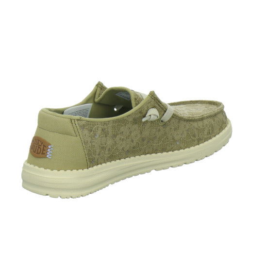 Hey Dude Sneaker Damen Wendy Sequin Lace Hellgrün