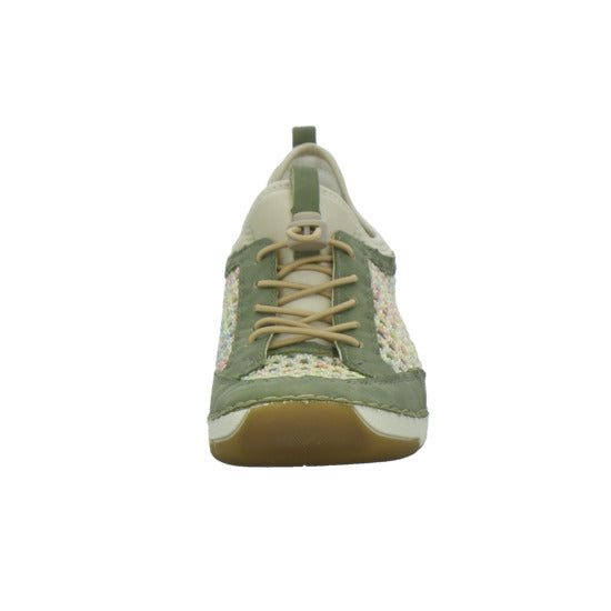 Rieker Sneaker Damen Grün-kombi