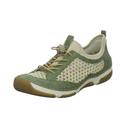 Rieker Sneaker Damen Grün-kombi