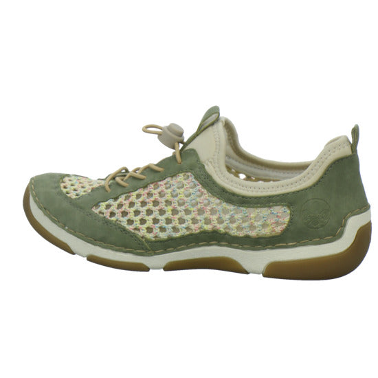 Rieker Sneaker Damen Grün-kombi