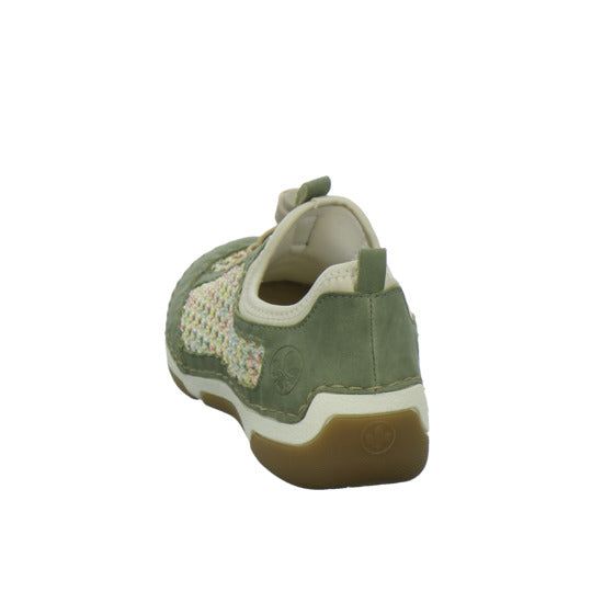 Rieker Sneaker Damen Grün-kombi