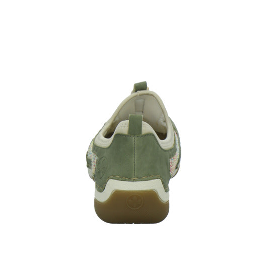 Rieker Sneaker Damen Grün-kombi