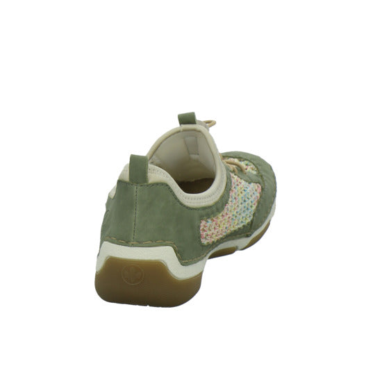 Rieker Sneaker Damen Grün-kombi