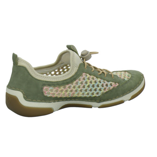 Rieker Sneaker Damen Grün-kombi