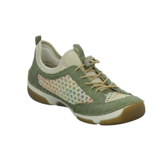 Rieker Sneaker Damen Grün-kombi