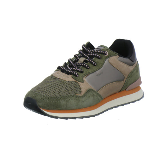 Hoff City Schnürhalbschuhe oliv - 360° Ansicht