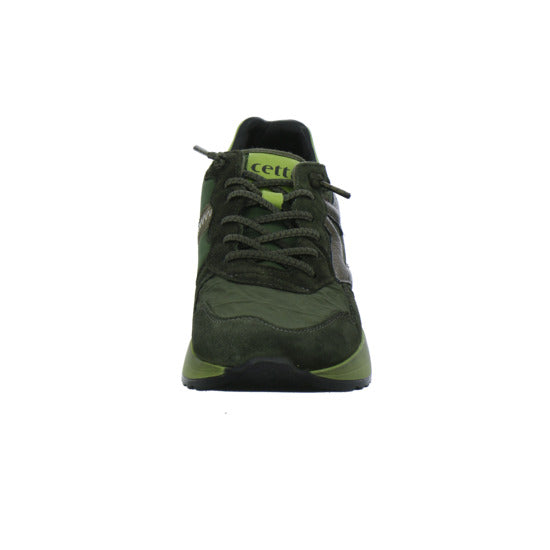 Cetti Schnürhalbschuhe oliv - 360° Ansicht