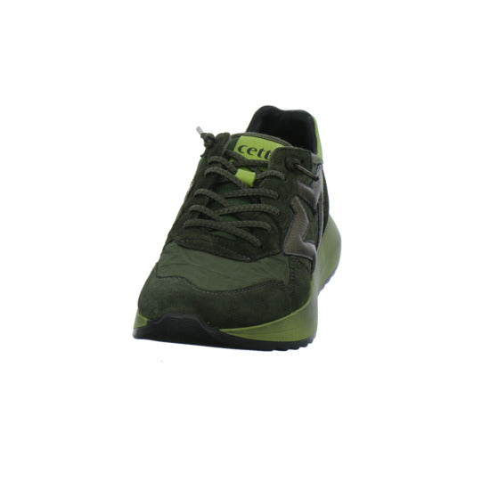 Cetti Schnürhalbschuhe oliv - 360° Ansicht