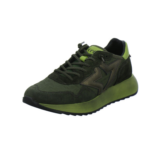 Cetti Schnürhalbschuhe oliv - 360° Ansicht