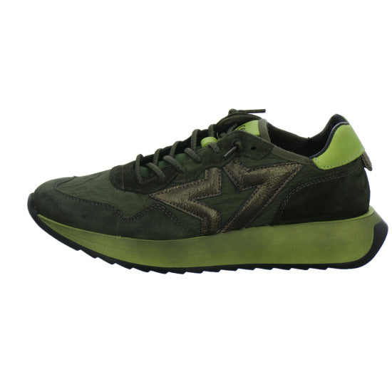 Cetti Schnürhalbschuhe oliv - 360° Ansicht