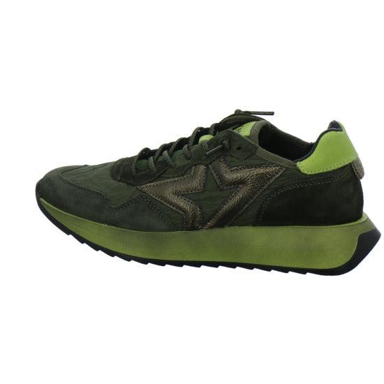 Cetti Schnürhalbschuhe oliv - 360° Ansicht