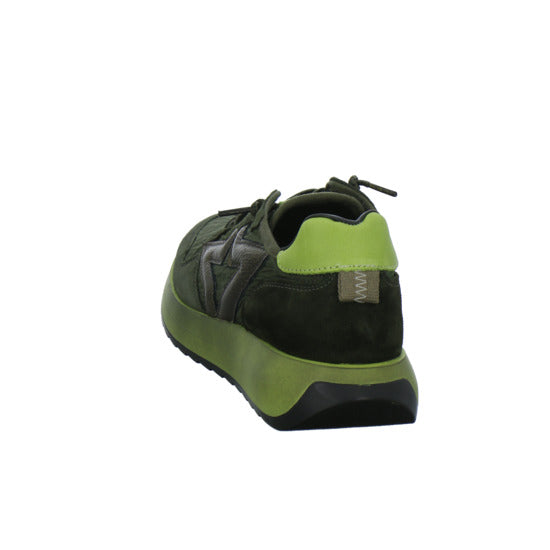 Cetti Schnürhalbschuhe oliv - 360° Ansicht