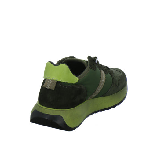 Cetti Schnürhalbschuhe oliv - 360° Ansicht