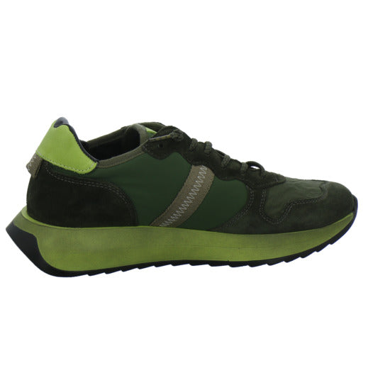 Cetti Schnürhalbschuhe oliv - 360° Ansicht