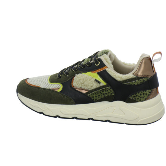 Poelman Schnürhalbschuhe oliv - 360° Ansicht