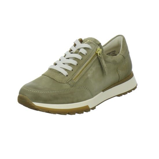 Paul Green Schnürhalbschuhe oliv - 360° Ansicht