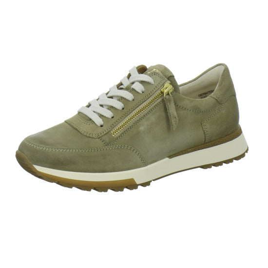 Paul Green Schnürhalbschuhe oliv - 360° Ansicht