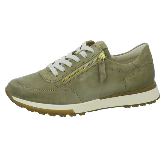 Paul Green Schnürhalbschuhe oliv - 360° Ansicht