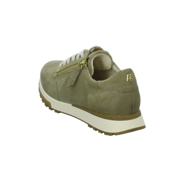 Paul Green Schnürhalbschuhe oliv - 360° Ansicht