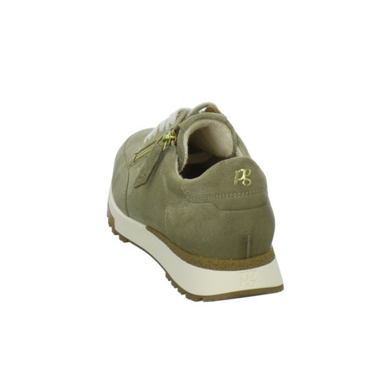 Paul Green Schnürhalbschuhe oliv - 360° Ansicht