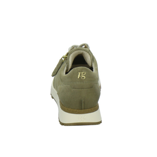 Paul Green Schnürhalbschuhe oliv - 360° Ansicht