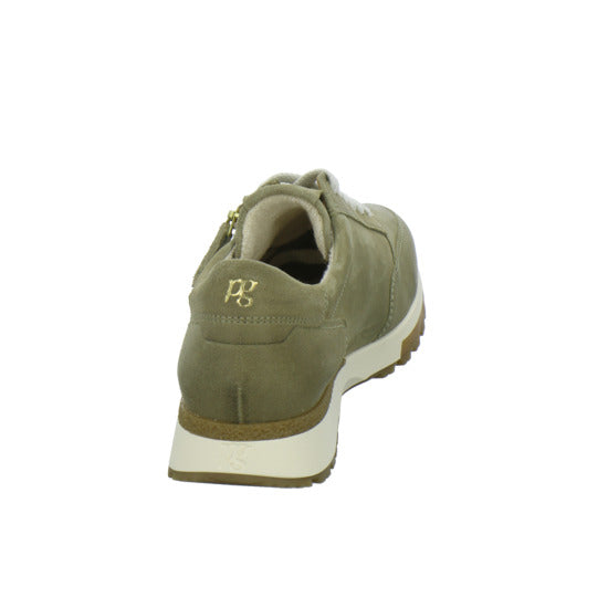 Paul Green Schnürhalbschuhe oliv - 360° Ansicht