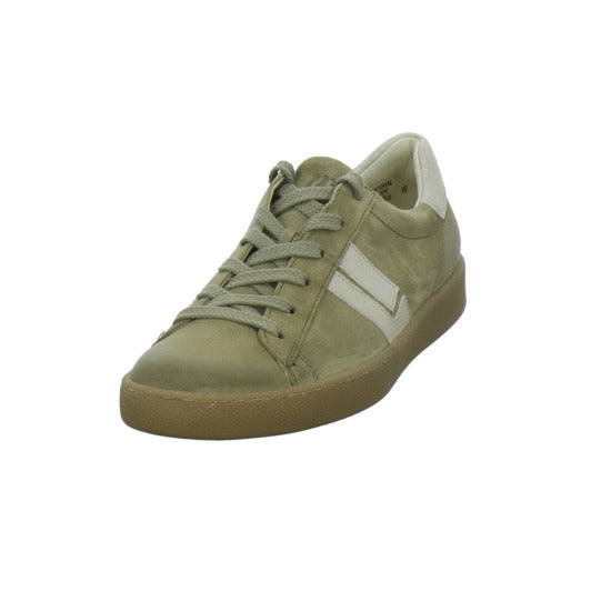 Paul Green Schnürhalbschuhe oliv - 360° Ansicht